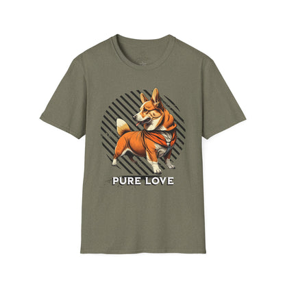 Pure Love Corgi Unisex Softstyle T-Shirt