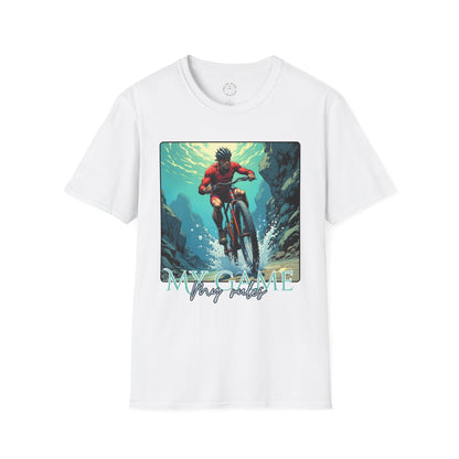 My Game Unisex Softstyle T-Shirt - Perfect for Cyclists and Outdoor Enthusiasts, cycling ,sport