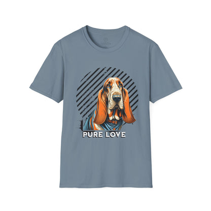 Pure Love Basset Hound Unisex T-Shirt