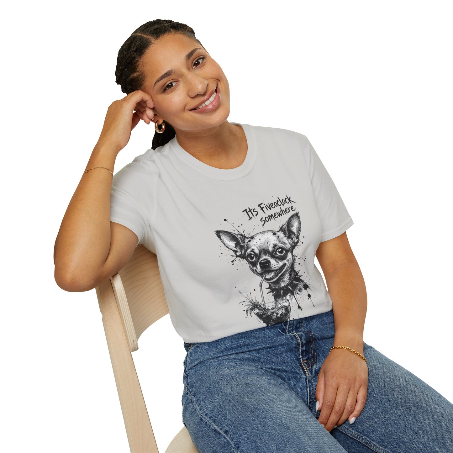 Chihuahua 'It's Five O'Clock Somewhere' T-Shirt