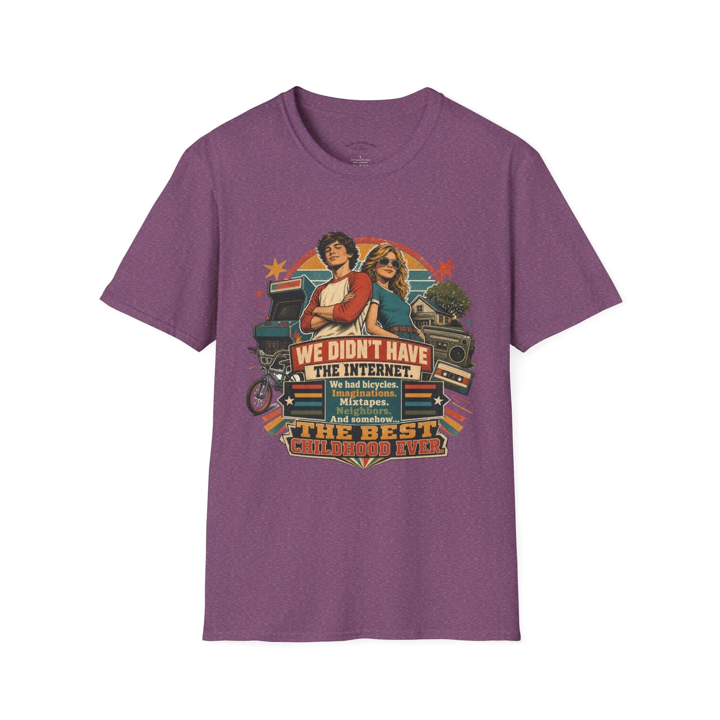 Retro Stranger Things 'We Didn't Have The Internet' T-Shirt