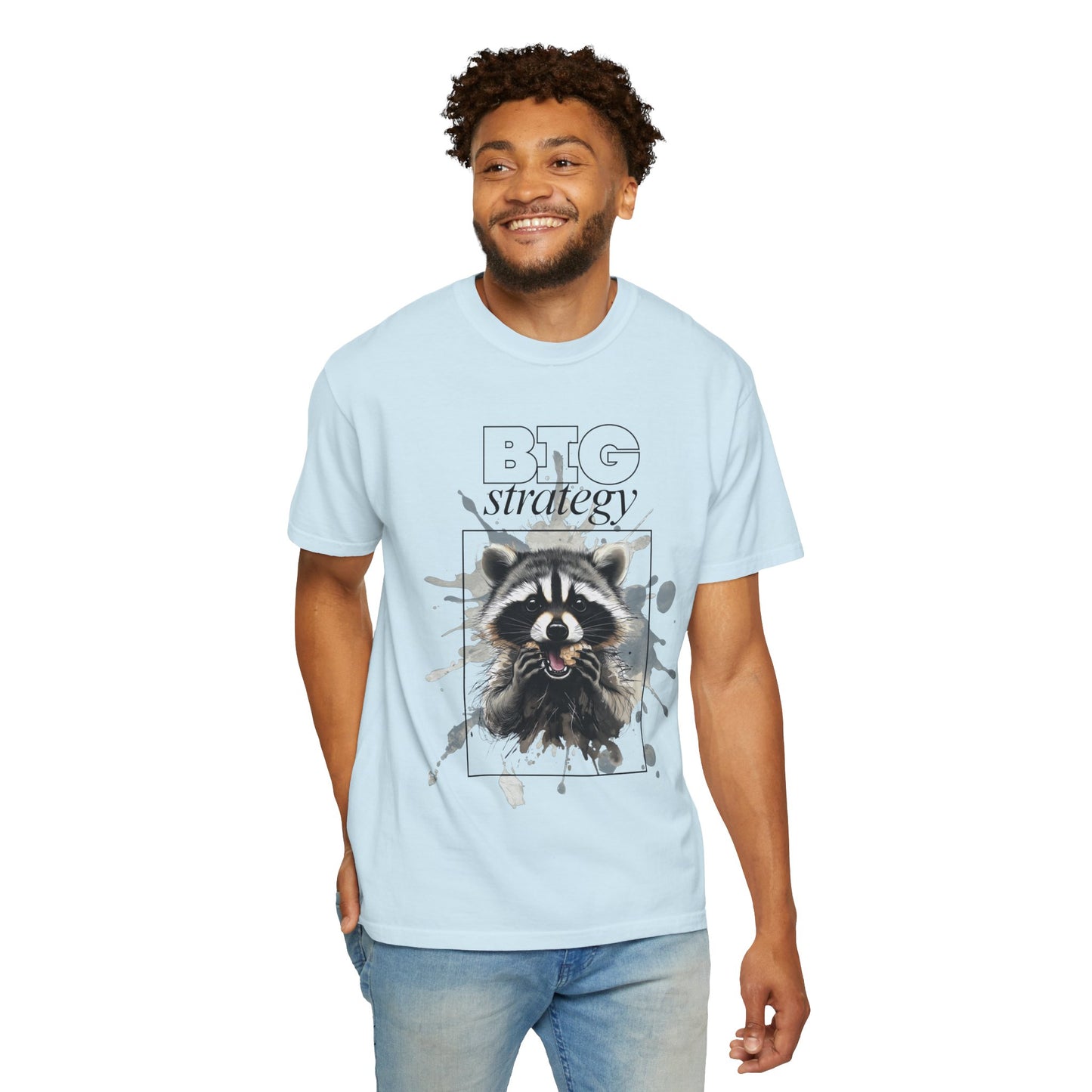 Raccoon Splash T-Shirt, BTC strategy, Graphic Tee