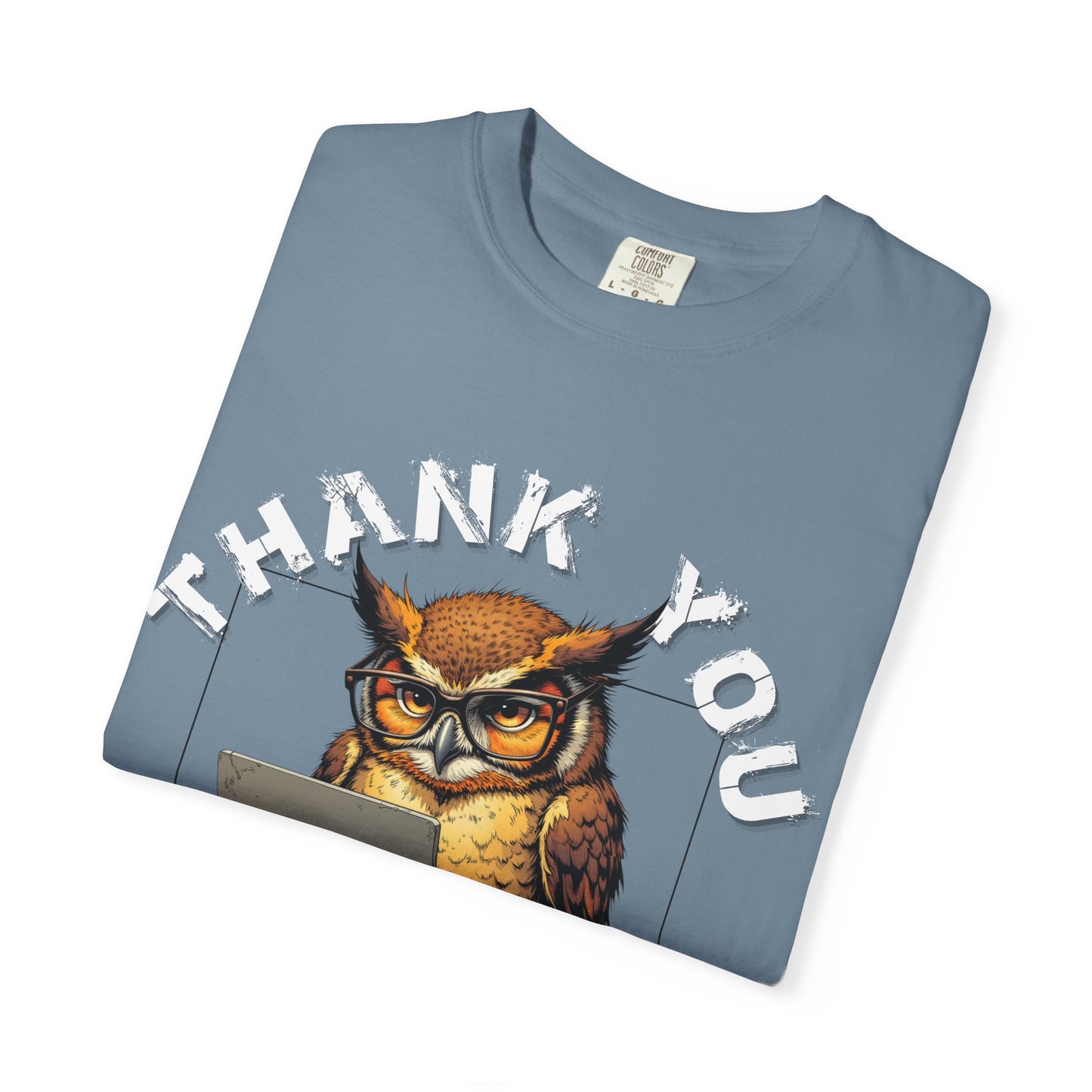 Owl 'Thank You, Not Interested' Graphic T-Shirt