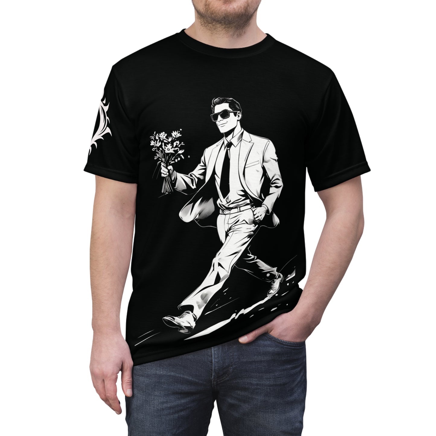 Valentine's Day Polyester Tee