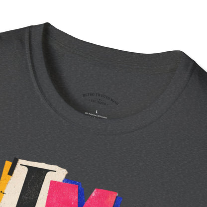 T-Shirt — "I'M FINE, THANK YOU" Retro Collage Graphic Tee