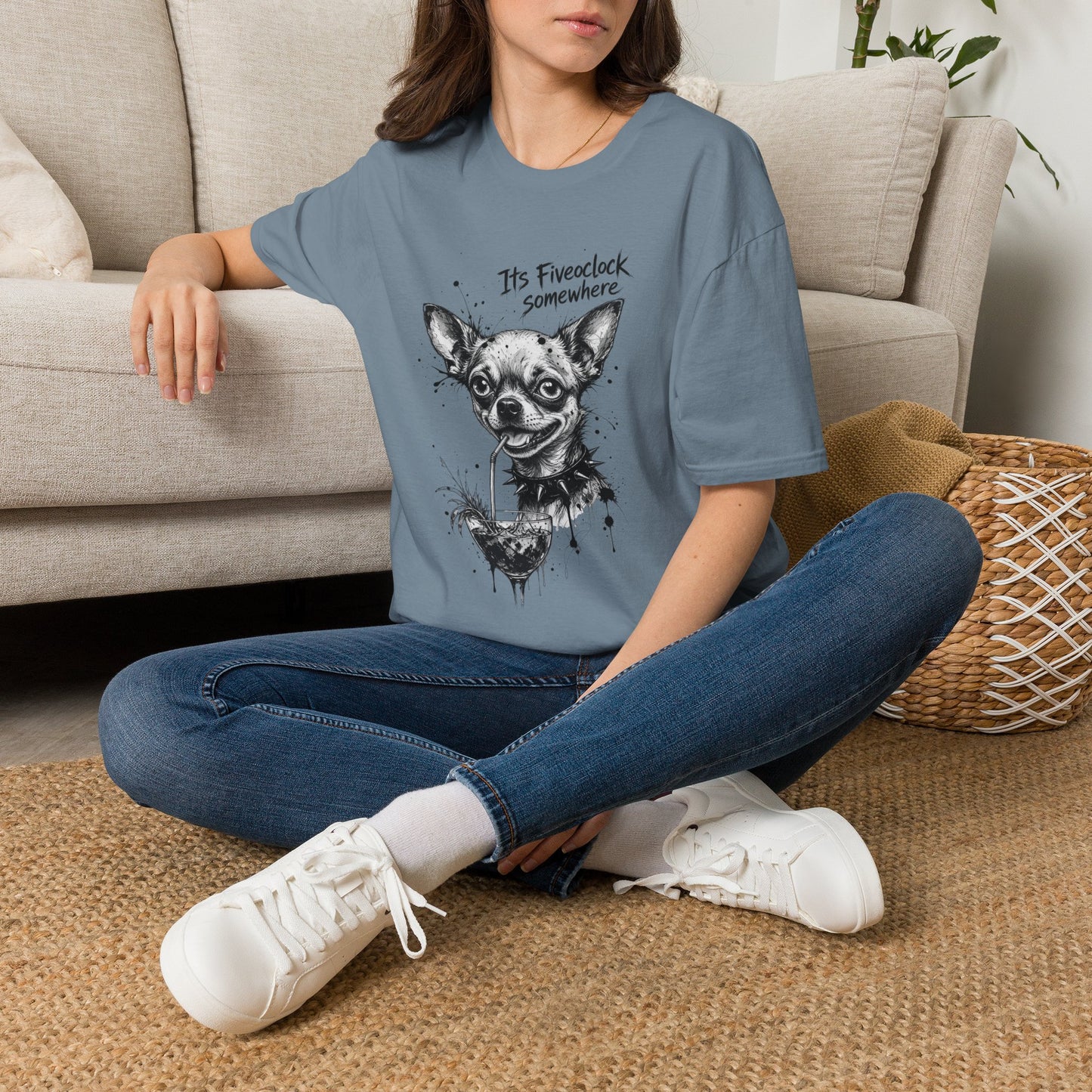 Chihuahua 'It's Five O'Clock Somewhere' T-Shirt