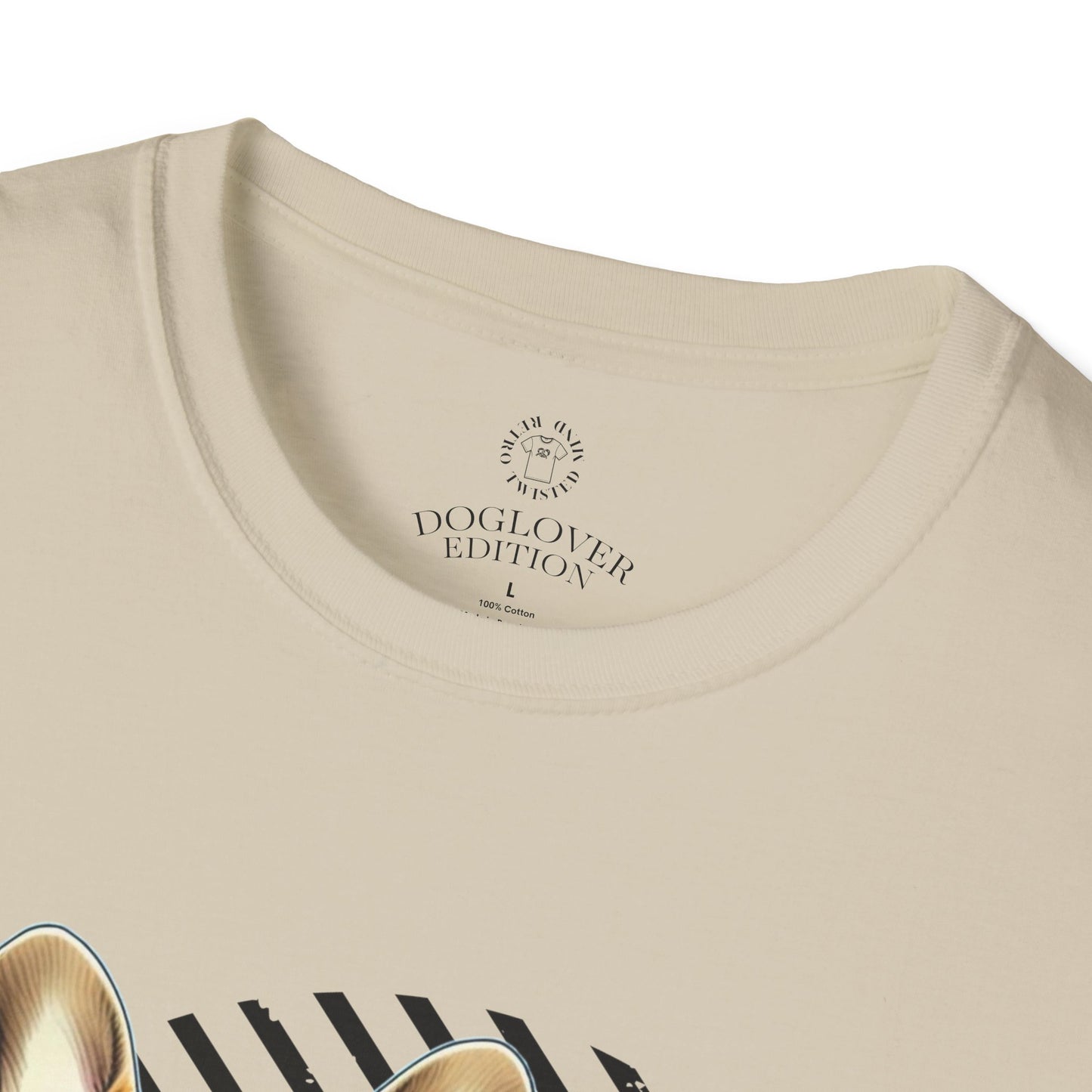 Pure Love French Bulldog Unisex Softstyle T-Shirt