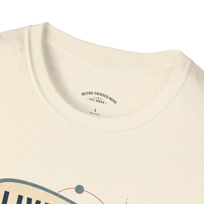 Cat T-Shirt — "Living with a Cat is Basically Having a Furry CEO" Retro Graphic