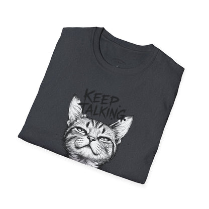 Keep Talking I'm Taking Notes Cat T‑Shirt