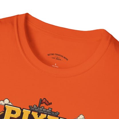 Pixels Built Legends T‑Shirt — Retro Gaming Nostalgia Tee