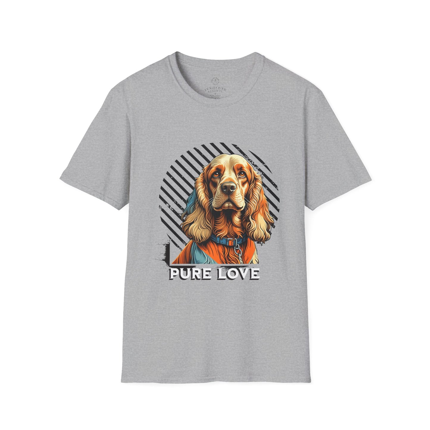 Pure Love Unisex Softstyle T-Shirt - Dog Lover Gift