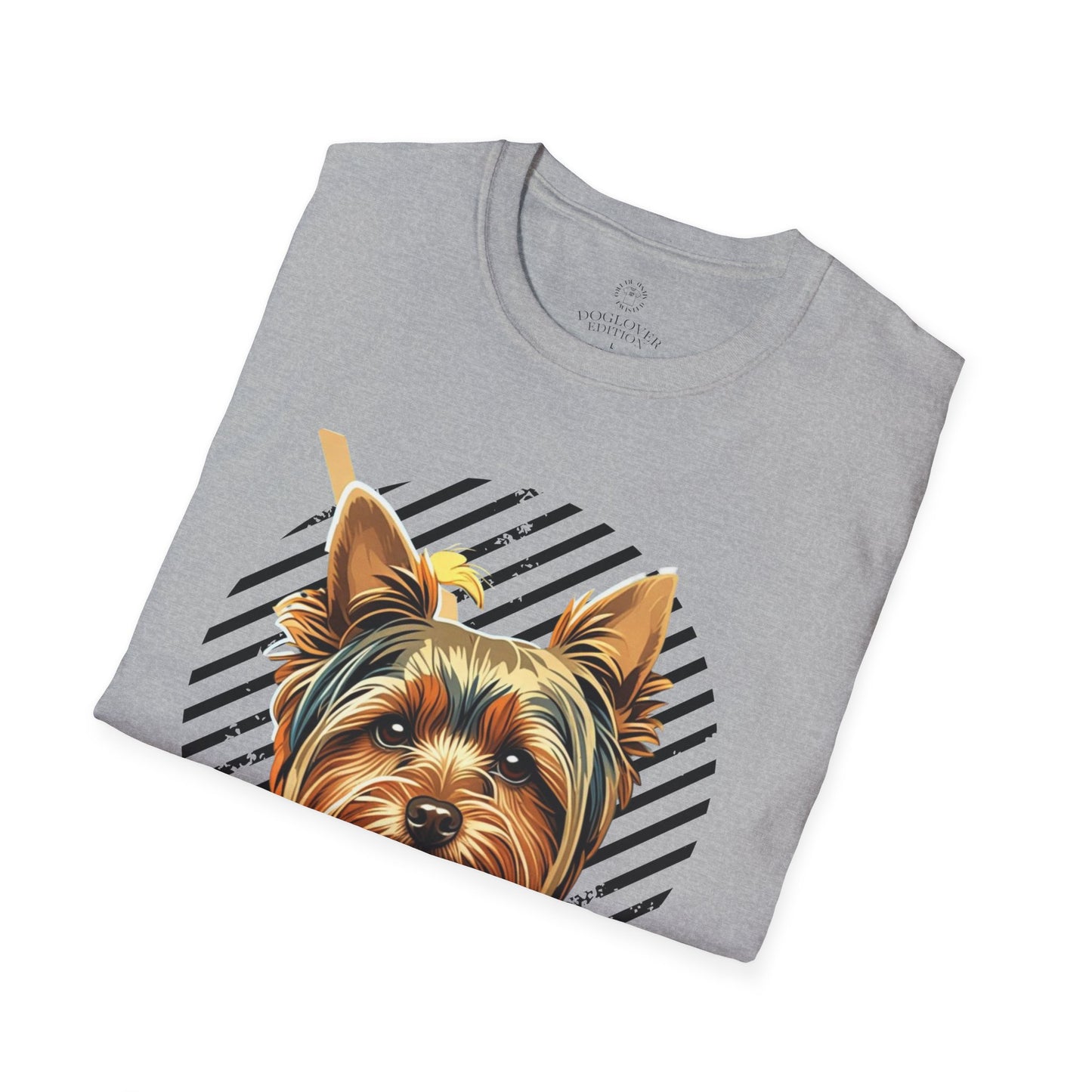 Pure Love Yorkie Unisex Softstyle T-Shirt - Perfect Gift for Dog Lovers