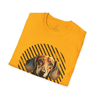 Pure Love Dachshund Unisex Softstyle T-Shirt - Perfect for Dog Lovers