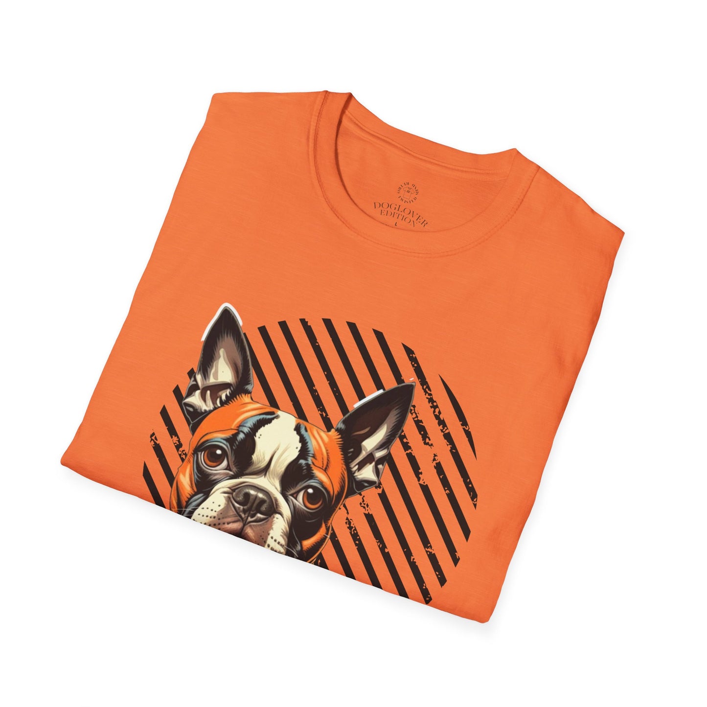 Pure Love French Bulldog T-Shirt | Unisex Softstyle Tee for Dog Lovers