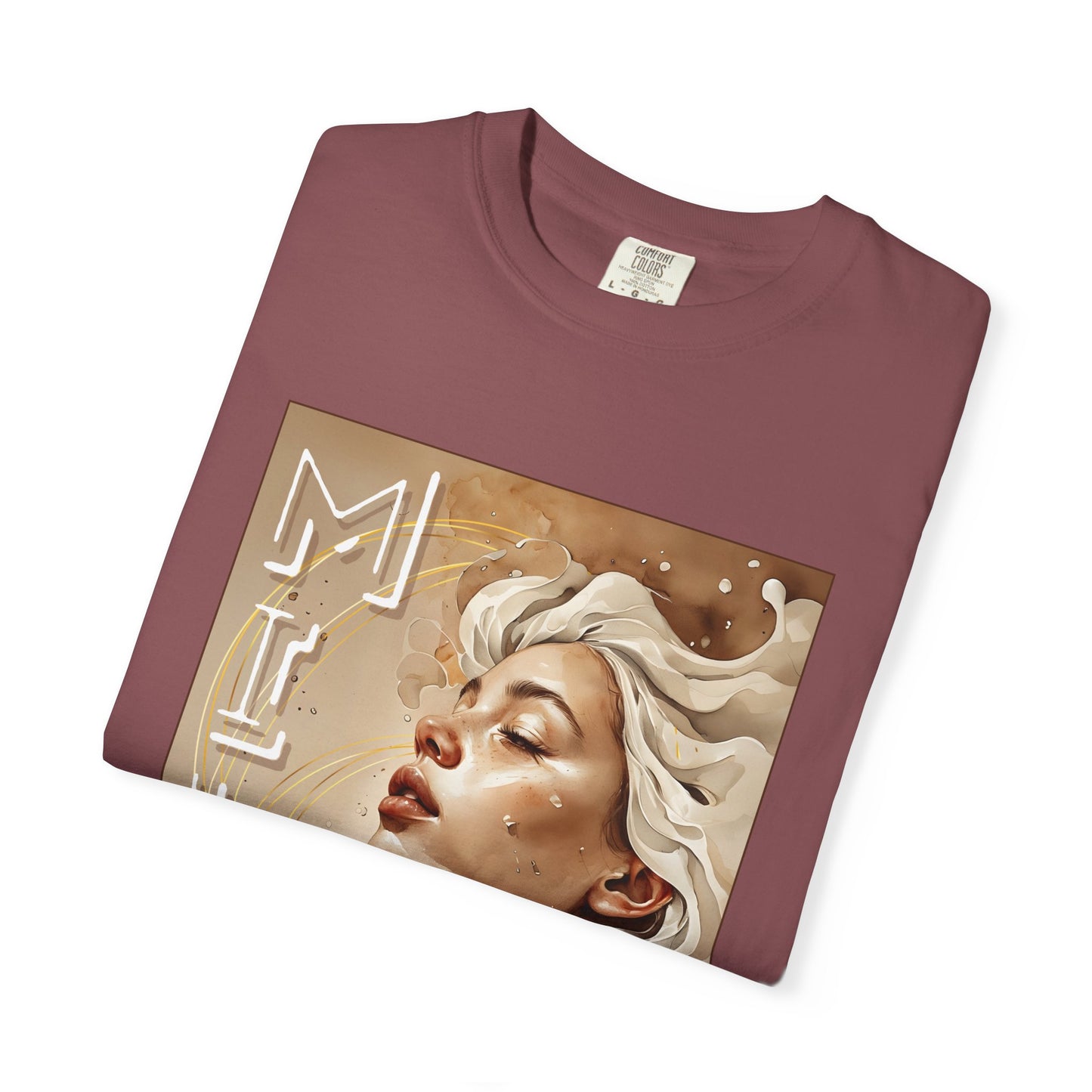 Dream Muse T-Shirt — Surreal Portrait Graphic Tee