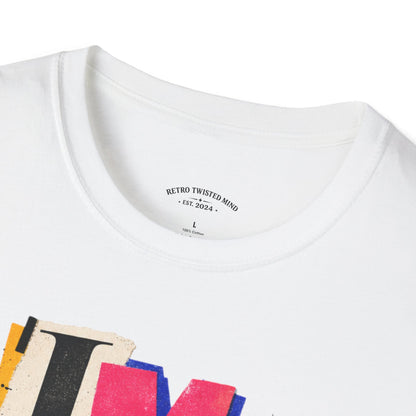 T-Shirt — "I'M FINE, THANK YOU" Retro Collage Graphic Tee