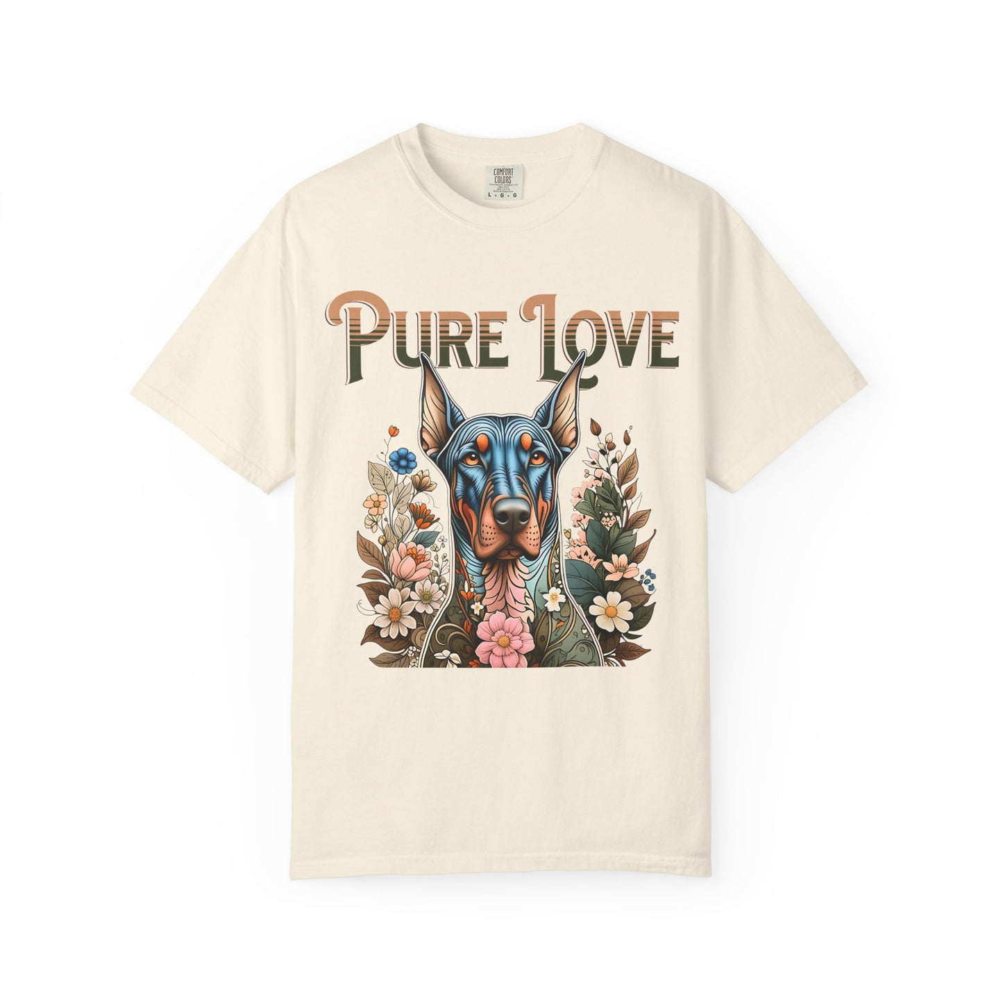 Pure Love Dog Art Unisex T-Shirt - Perfect Gift for Animal Lovers