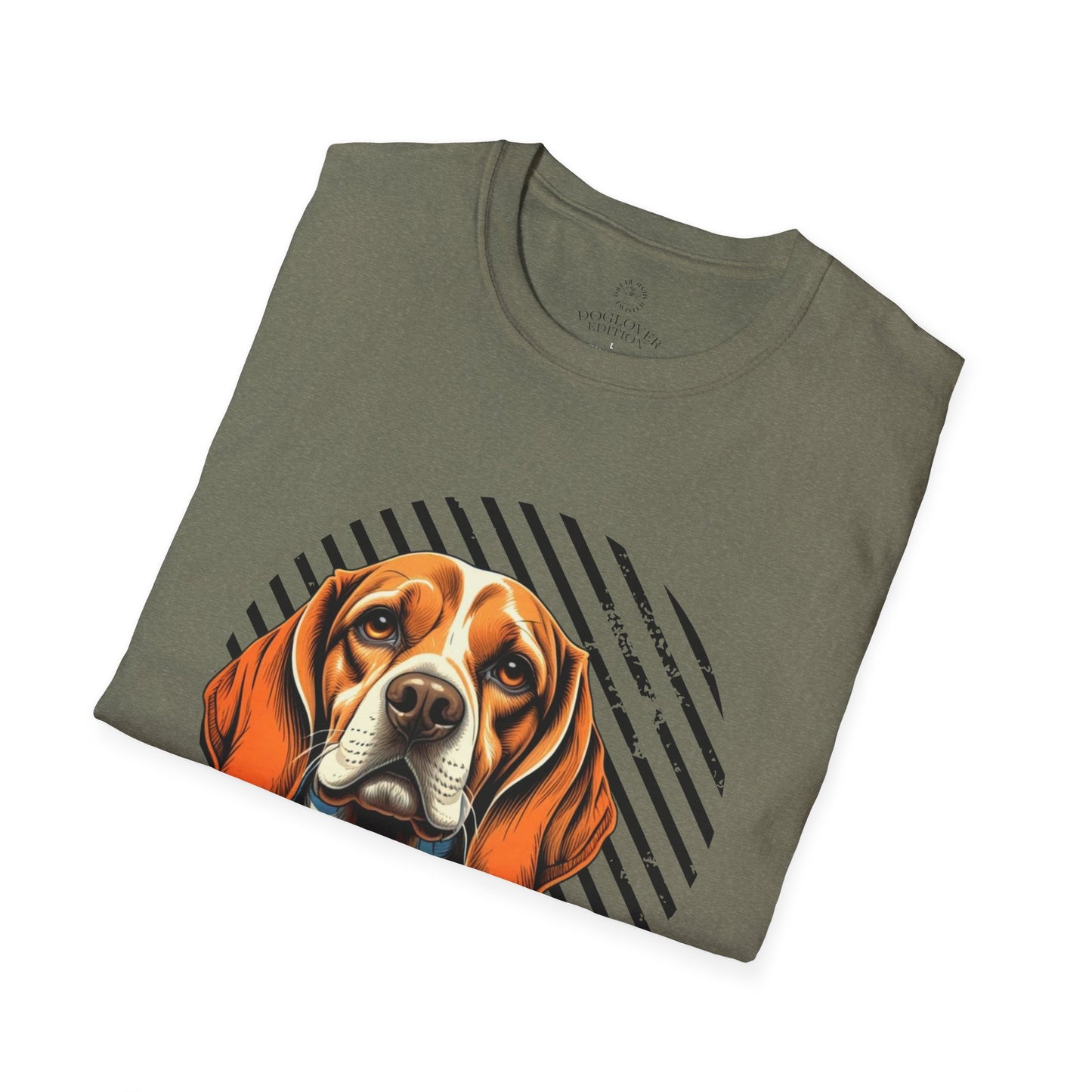 Pure Love Dog T-Shirt - Unisex Softstyle Tee for Animal Lovers