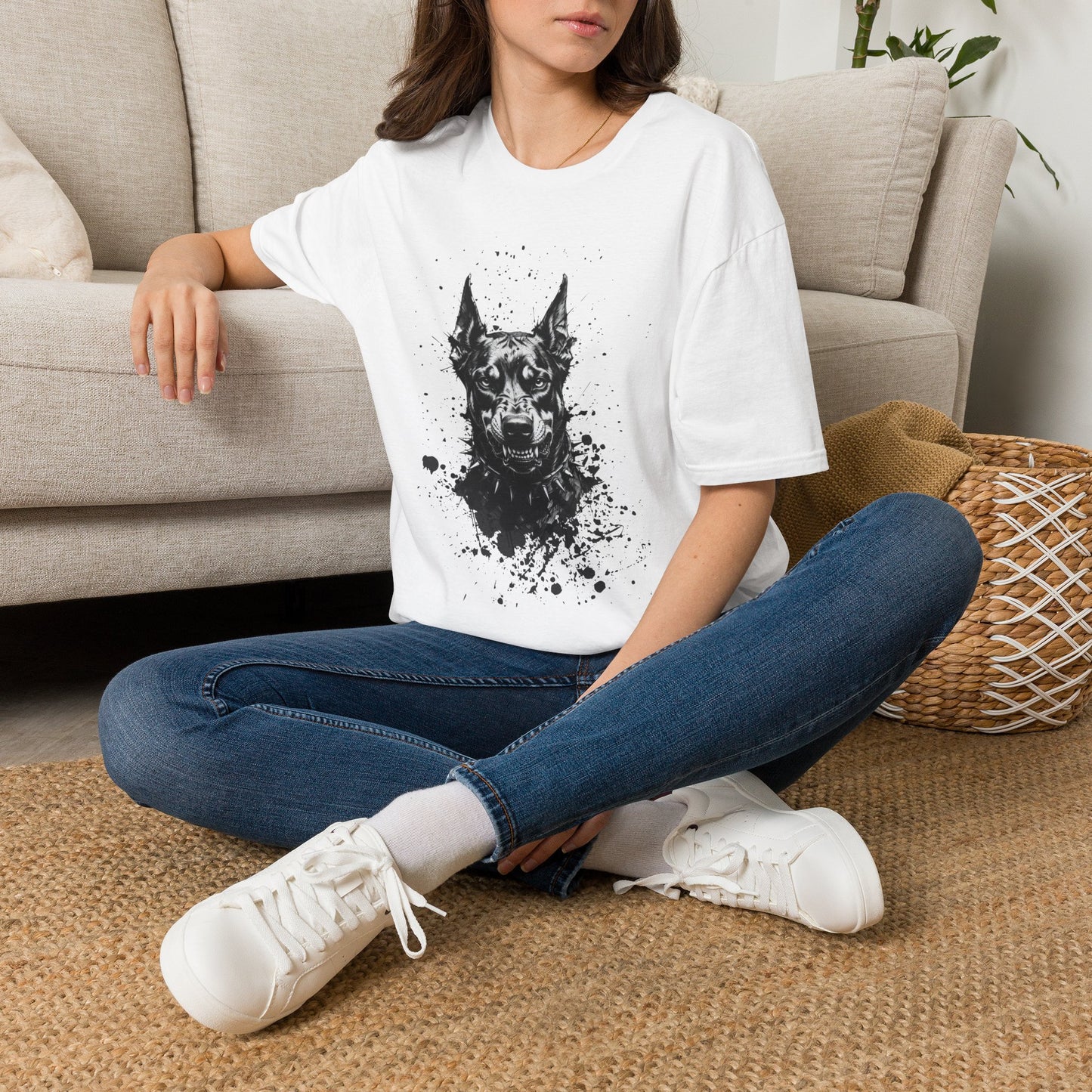 Doberman Ink Portrait T-Shirt