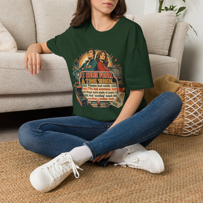 Vintage Road Trip T-Shirt — "I Come From A Time When" Retro Couple Graphic
