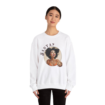 Funny Cookie Lover Sweatshirt - Retro Design - Santa? Christmas