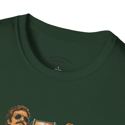 Before Google T-Shirt — Retro Vintage "We Used Our Brains" Graphic Tee