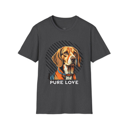 Pure Love Beagle Unisex Softstyle T-Shirt