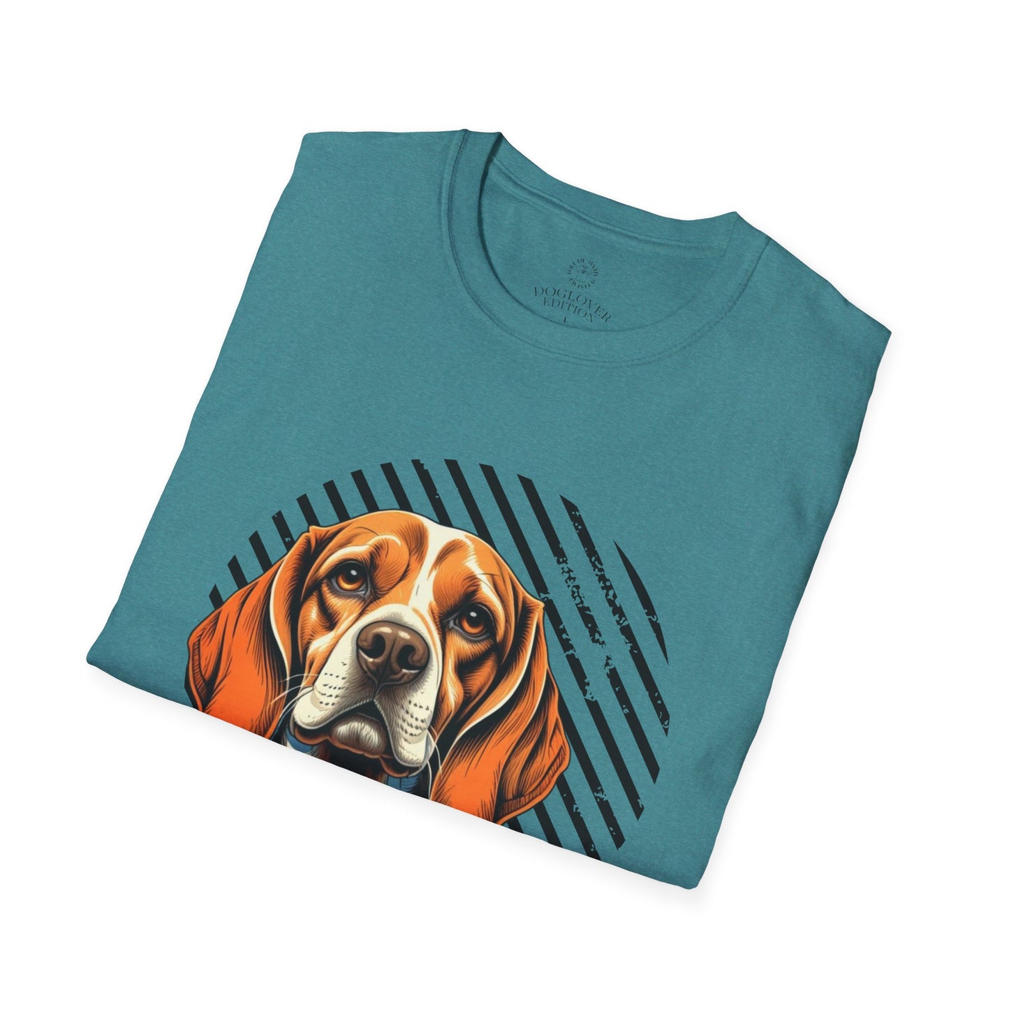 Pure Love Dog T-Shirt - Unisex Softstyle Tee for Animal Lovers