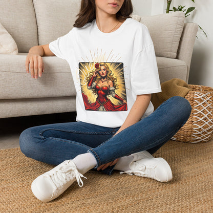 Empowered Women Unisex Softstyle T-Shirt - Bold & Confident Design, queen. girl