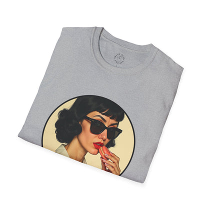 Cool Mama Unisex Softstyle T-Shirt - Retro Vintage Vibe,mom