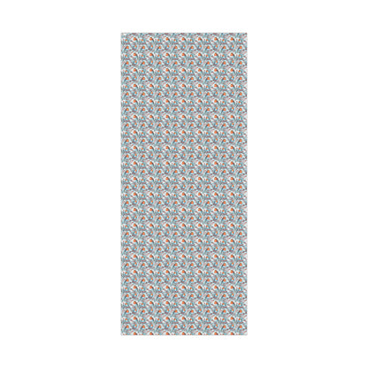 Robin & Berries Gift Wrap Paper — Winter Holiday Wrapping Sheets