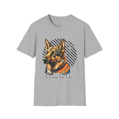 Pure Love Dog Graphic Unisex T-Shirt