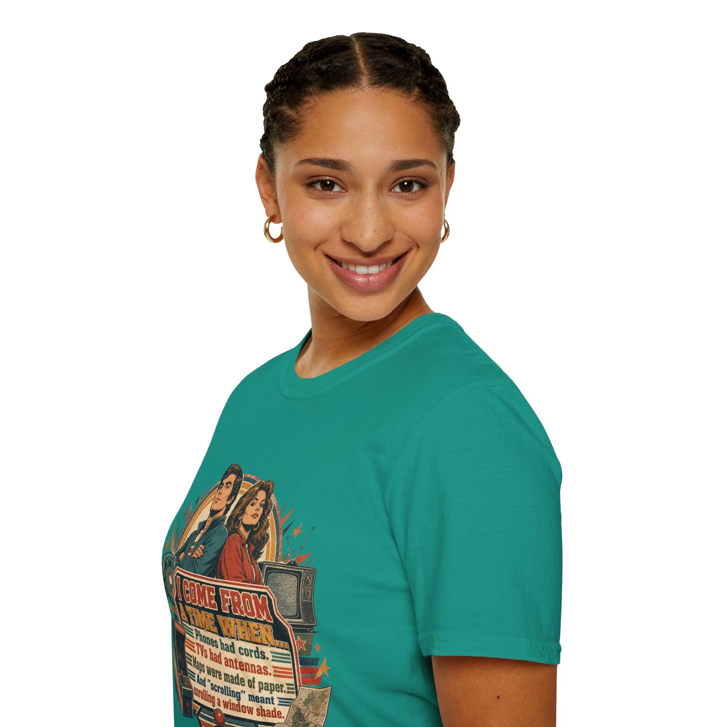 Vintage Road Trip T-Shirt — "I Come From A Time When" Retro Couple Graphic