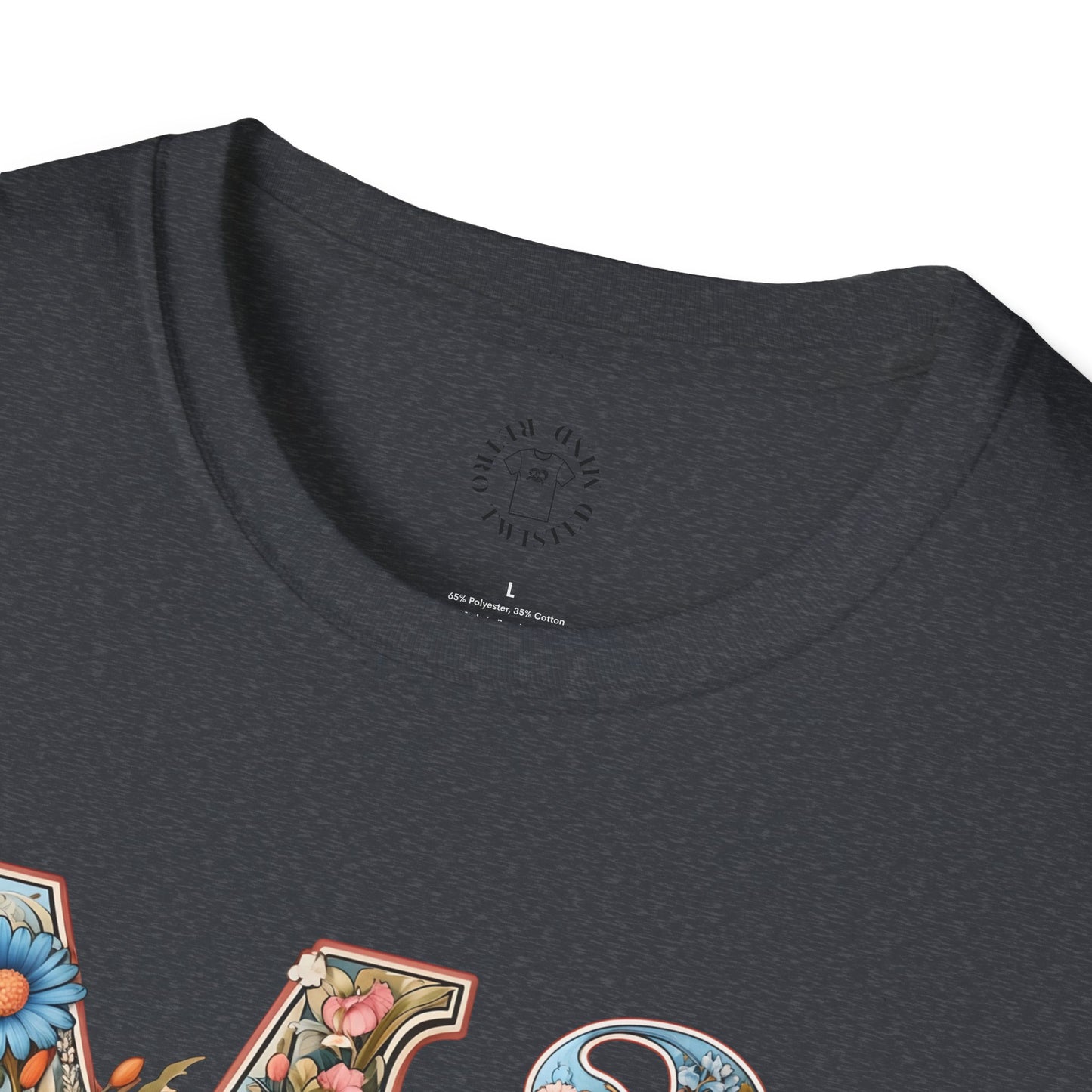 Floral Mama Unisex T-Shirt, Softstyle Tee, Casual Wear, Gift for Mother day,mama