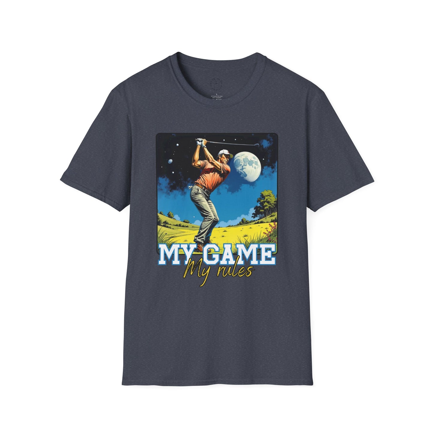 My Game My Rules,Unisex Softstyle T-Shirt,sport
