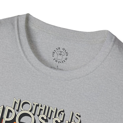 Unisex Softstyle T-Shirt - 'Nothing is Impossible, Possible Just Cost More' Graphic Tee.twisted