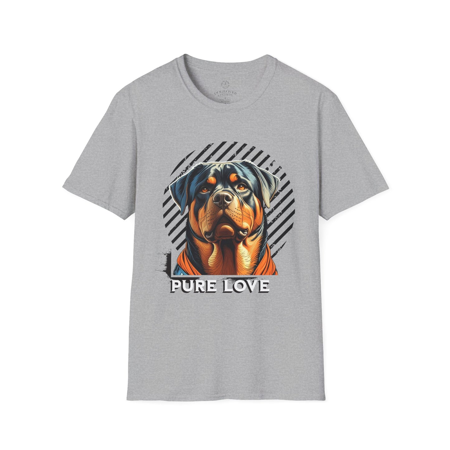 Pure Love Rottweiler Unisex Softstyle T-Shirt