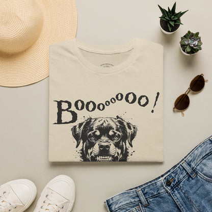 Rottweiler Boo! T-Shirt — Spooky Dog Halloween Tee