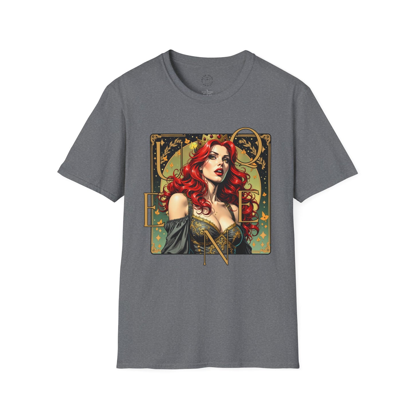 Enchanting Queen Graphic Unisex Softstyle T-Shirt,queen,girl