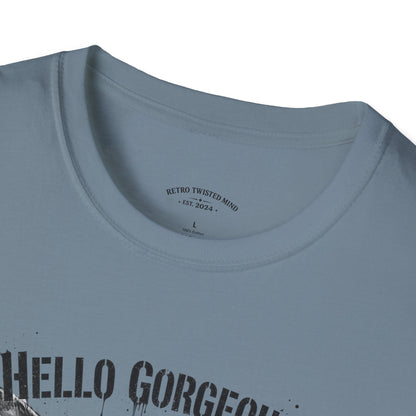 Chihuahua 'Hello Gorgeous' Tee - Cute Dog Graphic T-Shirt