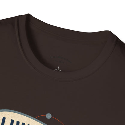 Cat T-Shirt — "Living with a Cat is Basically Having a Furry CEO" Retro Graphic