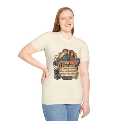 Vintage Road Trip T-Shirt — "I Come From A Time When" Retro Couple Graphic