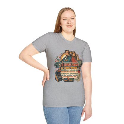 Vintage Road Trip T-Shirt — "I Come From A Time When" Retro Couple Graphic