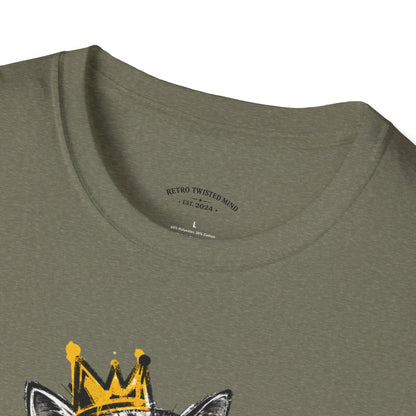 Cat Graphic Tee — "Cats Don't Have Owners They Have Staff"