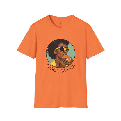 Cool Mama Graphic T-Shirt - Unisex Softstyle Tee for Trendy Moms