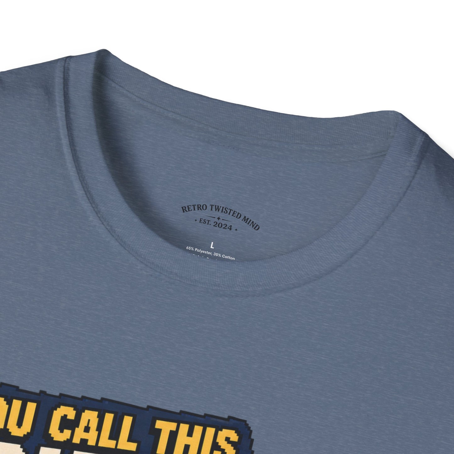 T-Shirt — "You Call This Graphics?" Retro Gamer Vintage Video Game Tee