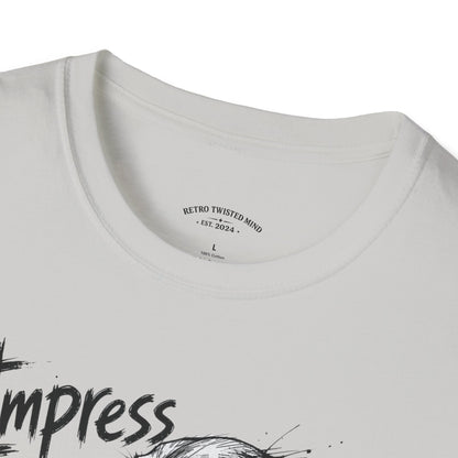 Dachshund Graphic Tee — "Impress Me. I'll Wait" Dog Lover T-Shirt