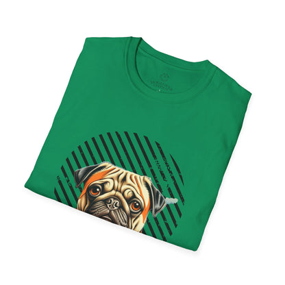 Pure Love Pug T-Shirt - Unisex Softstyle Tee