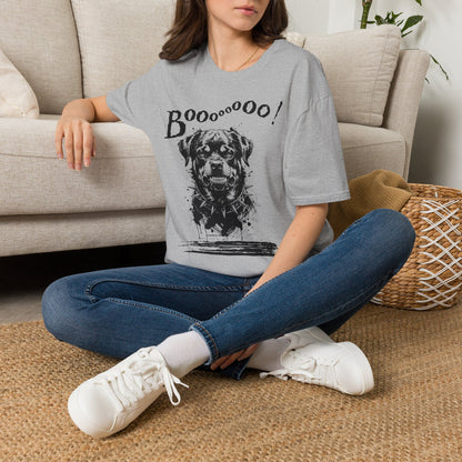 Rottweiler Boo! T-Shirt — Spooky Dog Halloween Tee