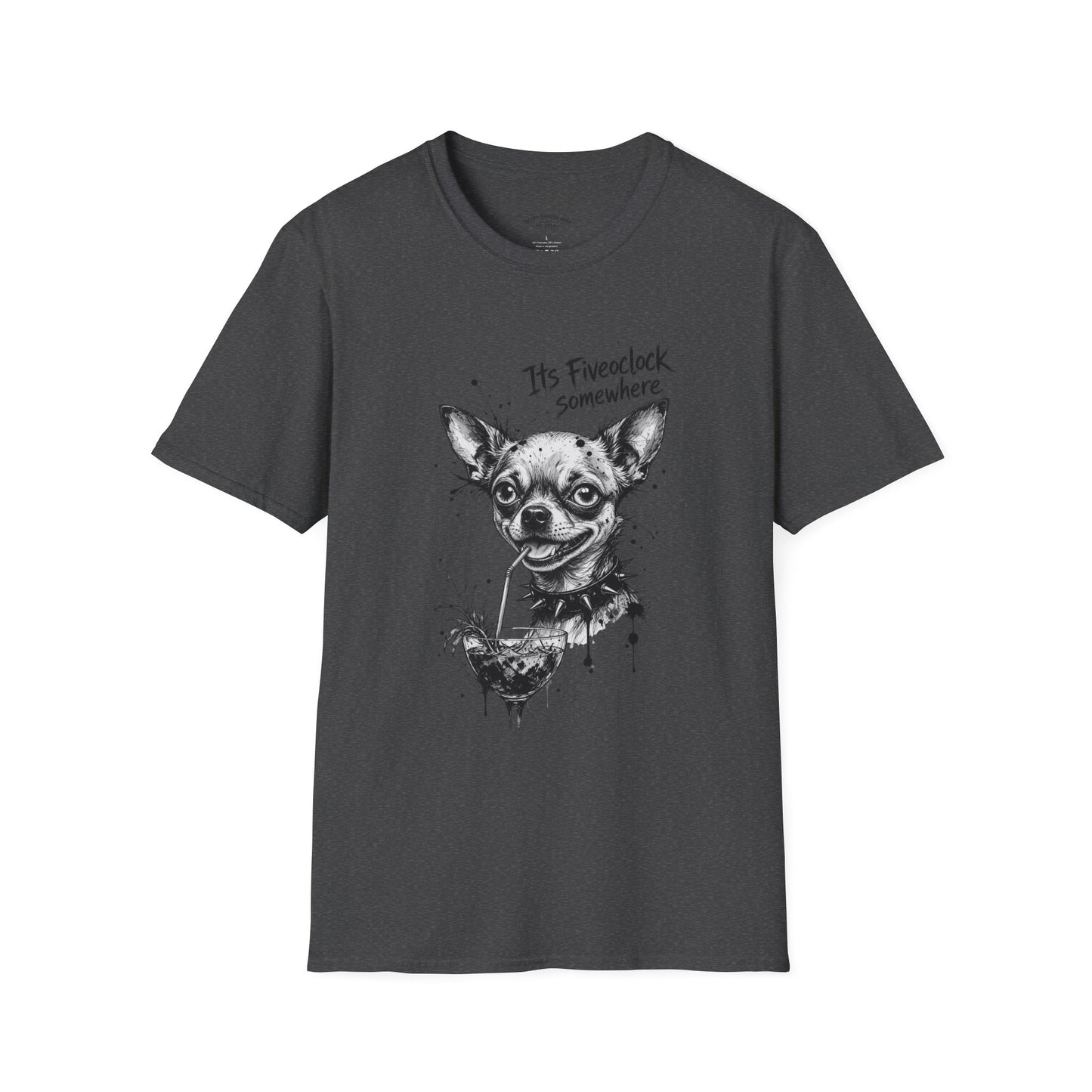 Chihuahua 'It's Five O'Clock Somewhere' T-Shirt